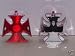 Red Maltese Taillight Bicycle Light Flashing