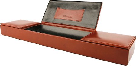 Click here to buy Bosca Old Leather 3 Compartment Desk Organizer.