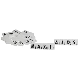Low Vision Scrabble Tiles