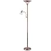 Holmes Master Glow Antique Brass 71-Inch with Reading Light