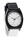 Nixon Time Teller P Black/White Mens Watch A119005