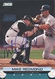 Mike Redmond, Florida Marlins Autographed Card