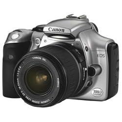 Canon EOS 300D Digital SLR Camera Lens Kit [6MP, EF18-55mm]