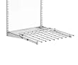 Rubbermaid 3J06 Configurations Seven-Pair Pants Rack, Titanium