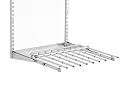 Rubbermaid 3J06 Configurations Seven-Pair Pants Rack, Titanium