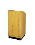 Da-Lite 42 Lexington Special Needs Adjustable Lectern with Rectilinear Design Deluxe Sound and Veneer Finish