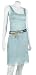 Prada Women's Cotton Tank Dress, Aqua