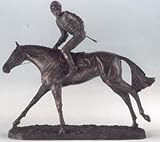 Bronze First Past The Post Sculpture
