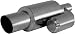 Netami NT-1625 Omega/Black Chrome Netami 1601 Performance Muffler
