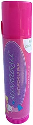 Lip Balm, 85% ORGANIC, Long Lasting Formula: With Cocoa Butter and Vitamin E, 100% Natural