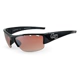 Sundog Bite sunglasses with Black Frame and Copper Flash Mirror Lens