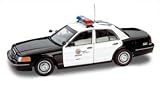 2004 Ford Crown Victoria LAPD Police Car diecast model car 1:18 scale die cast by AUTOart