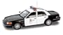 2004 Ford Crown Victoria LAPD Police Car diecast model car 1:18 scale die cast by AUTOart