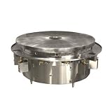 Mongolian Bbq Range, 84'', Gas, Steel Cook Top W Scrap Chute, Cast Iron Burner Deflectors, 14)... by A Kitchen