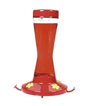 Perky Pet 210P Popular Pinch Waist Hummingbird Feeder, 16 oz capacity