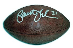 Priest Holmes Signed Official NFL Football