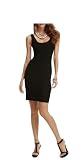 6sense Round Neck Straps Black Dresses