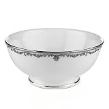 Lenox Coronet Platinum Bone China Fruit Bowl
