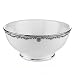 Lenox Coronet Platinum Bone China Fruit Bowl