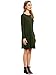 ROMWE Women's Loose T-Shirt Long Sleeves Casual Pockets Plain Dress