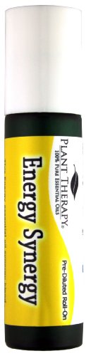 Energy Synergy Pre-Diluted Essential Oil Roll-On 10 ml (1/3 fl oz). Ready to use!