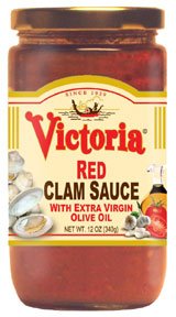 Victoria Red Clam Sauce, 12 Oz. by Victoria Packing Corp