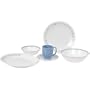 Corelle Livingware 34-Piece Dinnerware Set, Service for 8, Country Cottage