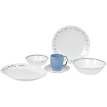 Corelle Livingware 34-Piece Dinnerware Set, Service for 8, Country Cottage