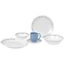 Corelle Livingware 34-Piece Dinnerware Set, Service for 8, Country Cottage