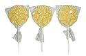 Belgian White Chocolate Snowflake Lollipop - 6pc
