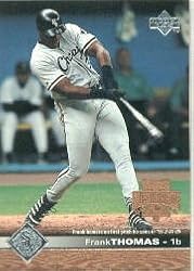 25 Different Baseball Cards of Frank Thomas in Display Album