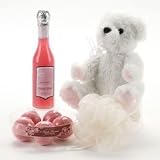 Bain D' Esprit - Red Peony Bath and Body Spa Gift Set with Teddy Bear