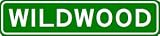 WILDWOOD City Limit Sign - High Quality Aluminum