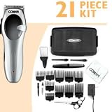 Conair Rechargeable Cord/Cordless 21 Piece Haircut Kit with Turbo Charge