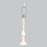 Large Curvature Lamp Base in Pink and White