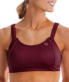 Moving Comfort Women's Fiona Bra, Flamingo, 32DD