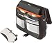 Trgtsm005us Urban Messenger Notebook Case, 16-1/2w X 4-1/4d X 12-1/4h, Black/orange