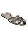 JIL SANDER Silver Strappy Sandals