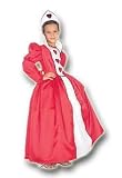  : Child Deluxe Queen of Hearts Costume Gown - CLEARANCE