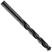Cleveland 2001G Style High Speed Steel Jobbers' Drill Bit, Black Oxide, 118 Degree Point, Straight Shank