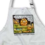 Londons Times Funny Society Cartoons - Basketball Courtroom Drama - Aprons