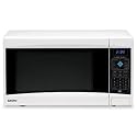 1.2 Cubic Foot Capacity 1000 Watt Countertop Microwave Oven - White(sold individuall)