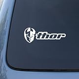 Thor Motocross Racing - Car, Truck, Notebook, Vinyl Decal Sticker #2754 | Vinyl Color: White