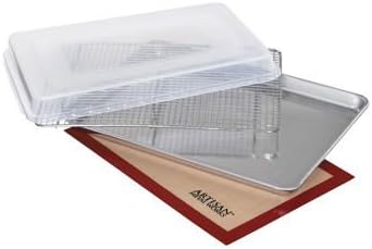 Artisan Commercial Quality, and Natural Aluminum Complete Baker's Set