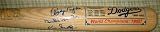 Brooklyn Dodgers Autographed/Hand Signed Baseball Bat by Vin Scully, Duke Snider, & Andy Pafko