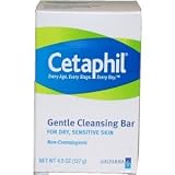 Cetaphil Gentle Cleansing Bar, 4.5-Ounce Bar (Pack of 6)