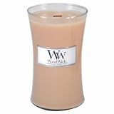 Almond Orange- WoodWick 22oz Large Jar Candle Burns 180 Hours by Almond Orange- WoodWick 22oz Large Jar Candle Bur