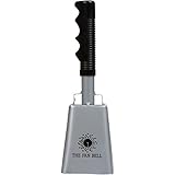 The Fan Bell - 10 inch Cowbell with Black Handle