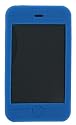 (2nd and 1st Generation) Ultra Thick 1mm Premium Silicone Skin Case Cover with Screen Protector for iPod Touch 2 and Touch 8gb 16gb 32gb MP3 Player + (2nd Gen Skin Comes with Bonus Young Micro Nike+ Sensor Silicone Pouch - 6 Color Options, Gen 2 Big Grip Dark Blue