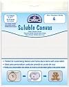 DMC White Water Soluble Cross Stitch Canvas 1/Pkg 8"X8 1/2" 14 Count; 2 Items/Order